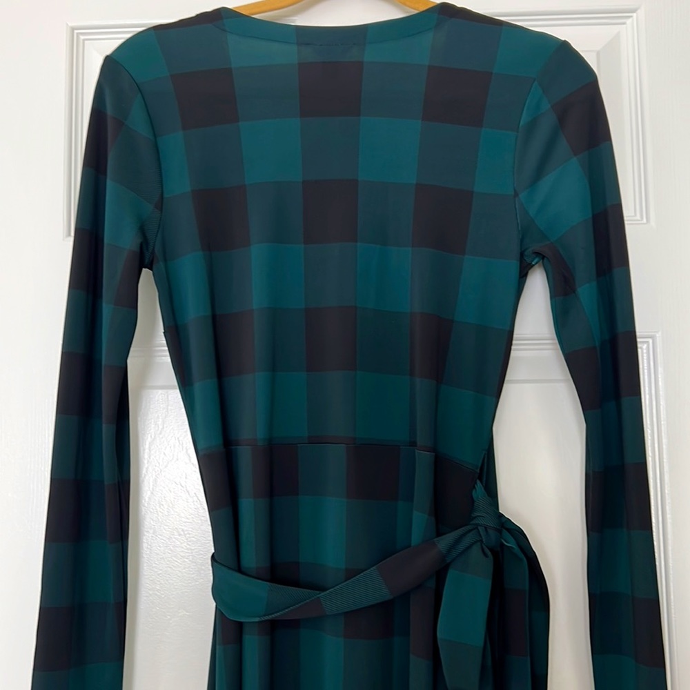 💘NWT💘 Ann Taylor Petite Matte Jersey Wrap Dress Size 4P - Picture 4 of 4